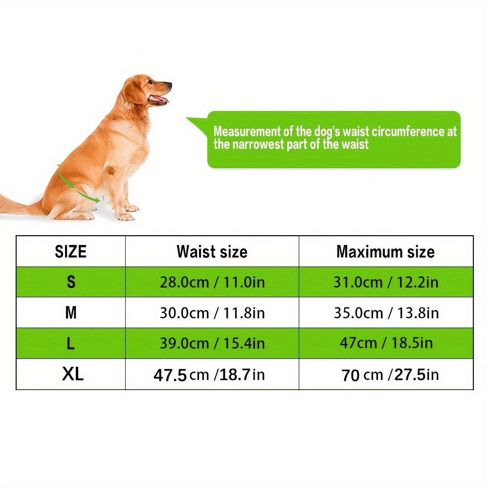 1pc Reusable & Washable Female Dog Diaper in Vibrant Floral Patterns | Soft, Breathable Polyester | Ideal for Heat Cycle & Incontinence | Easy to Use & Clean, Heat Cycle Care|Stylish Pet Wear|Washable Pet Item, Doggie Diapers