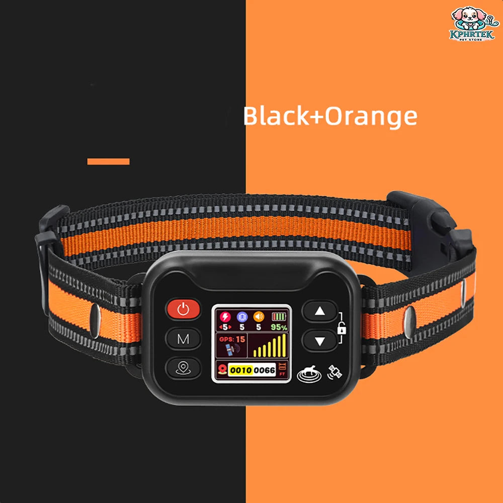 2025 New Pet GPS Wireless Electronic Fence – Dog Training Device & Barking Control Collar, Waterproof & Rechargeable
