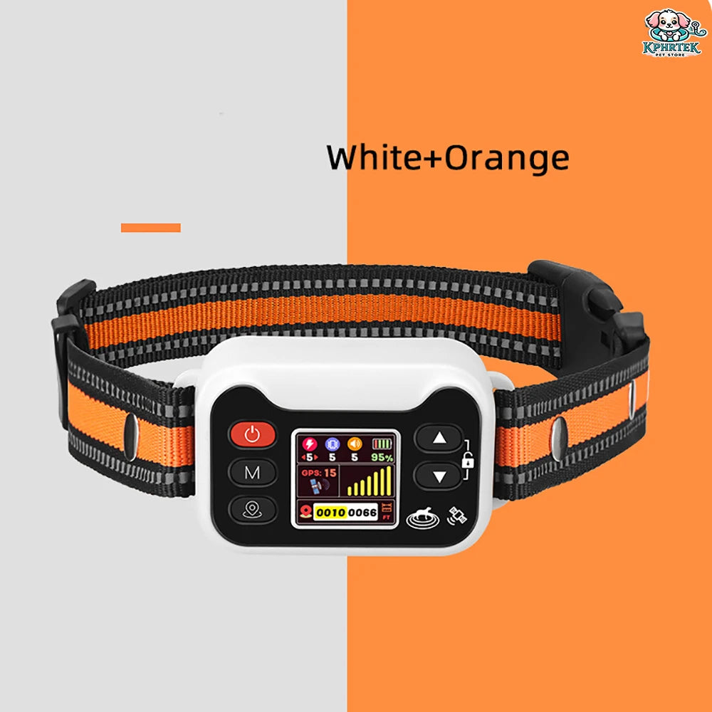 2025 New Pet GPS Wireless Electronic Fence – Dog Training Device & Barking Control Collar, Waterproof & Rechargeable