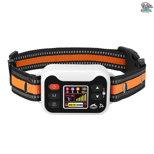 2025 New Pet GPS Wireless Electronic Fence – Dog Training Device & Barking Control Collar, Waterproof & Rechargeable