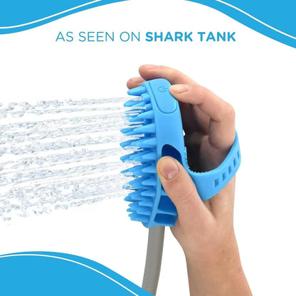 Best-selling pet bathing gadget - Dog massage brush with silicone massage shower head