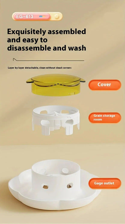 Pet Interactive Food Dispenser Toy  Leak-Proof Plastic Feeder for Dog cat  Enhances Pet IQ with Engaging Playtime Experience