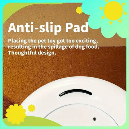 Pet Interactive Food Dispenser Toy  Leak-Proof Plastic Feeder for Dog cat  Enhances Pet IQ with Engaging Playtime Experience