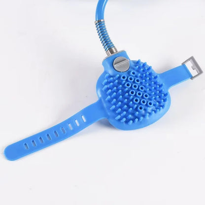 Best-selling pet bathing gadget - Dog massage brush with silicone massage shower head