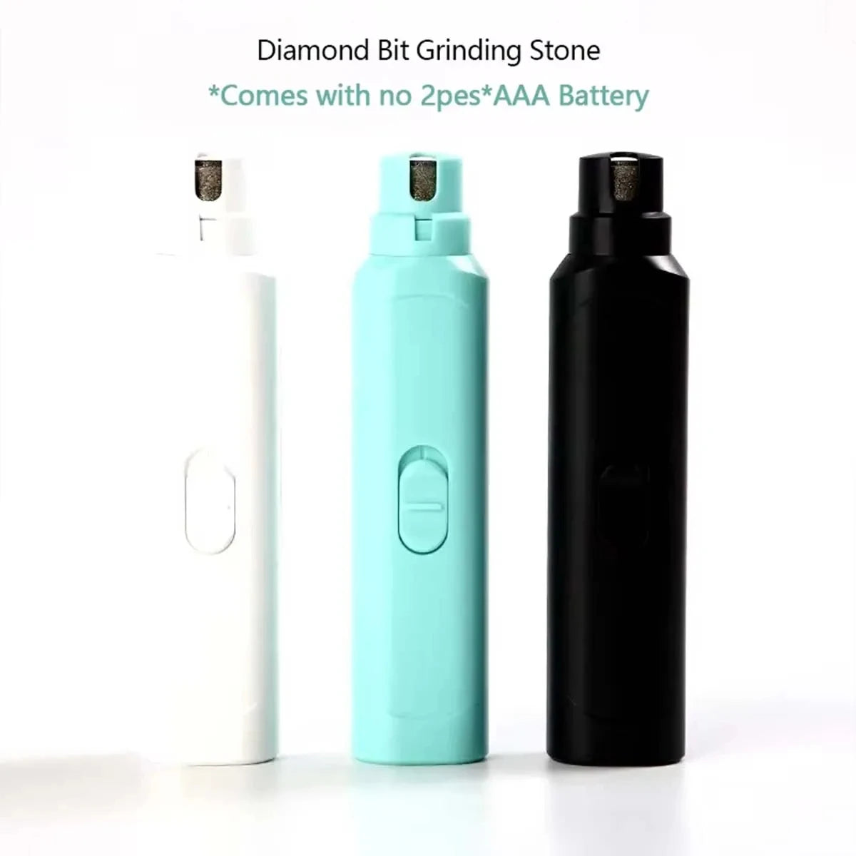 Pet Nail Grinder Pets Battery Model Nail Trimmer Professional Pet Grooming Gadget Electric Nail Clippers For Small To Large Dogs
