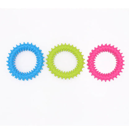 Pet Toys for Small Dogs Rubber Resistance To Bite Dog Toy Teeth Cleaning Chew Training Toys Pet Supplies Puppy Dogs