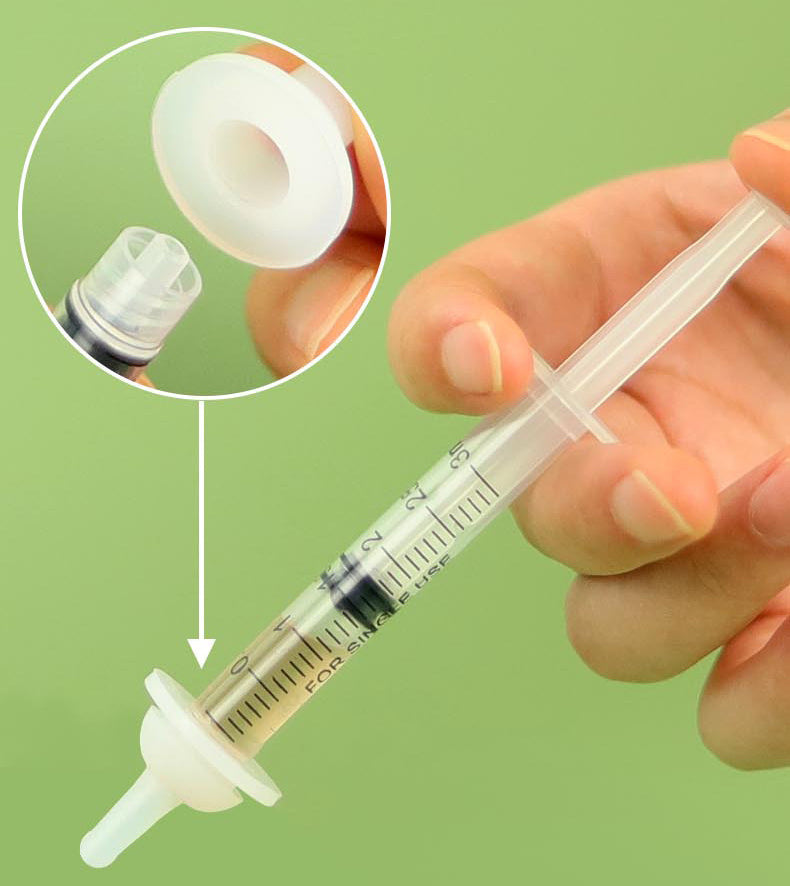 Pet Feeding Device Set Cat Dog Care Bottle Syringe Suit Newborn Kitten Feed Device with Feeding Bottle Puppy Medication Device